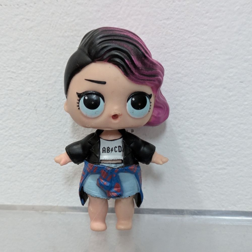 LOL Surprise Doll Purple Hair Punk Rocker